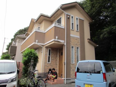 東京都調布市住宅塗装工事